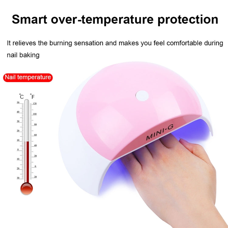 GJ0504 48W 15LED/UV Smart Sensor Nail Art Phototherapy Machine(Pink White)