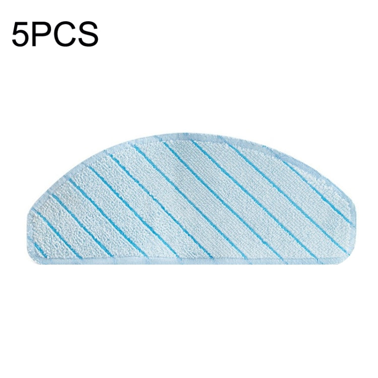 5PCS Washing Rag Accessories For Ecovacs T8 /  T9 / N8 Pro Vacuum Cleaner