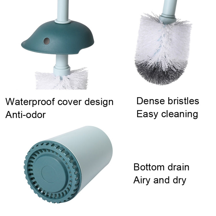 SM013 Household Toilet Brush Soft Hair Cleaning Brush Toilet Long Handle Brush With Base