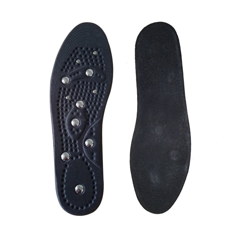 Memory Cotton Magnetic Massage Insoles, Size: Large 41-46cm