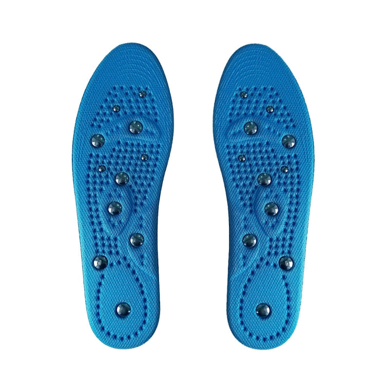 Memory Cotton Magnetic Massage Insoles, Size: Large 41-46cm
