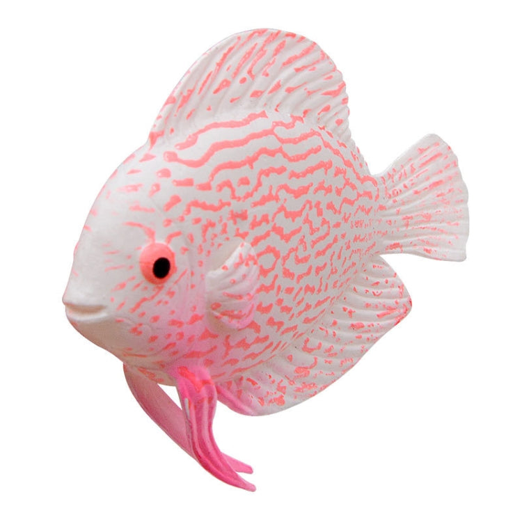 2 PCS Simulation Luminous Tropical Fish Tank Landscaping Fake Decorations