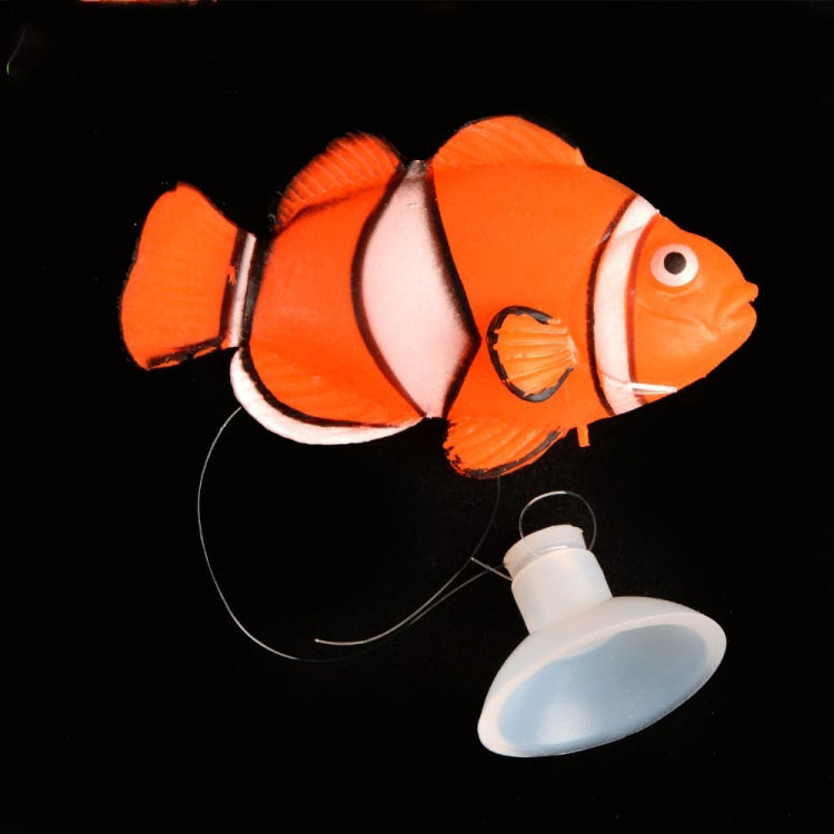 2 PCS Simulation Luminous Tropical Fish Tank Landscaping Fake Decorations