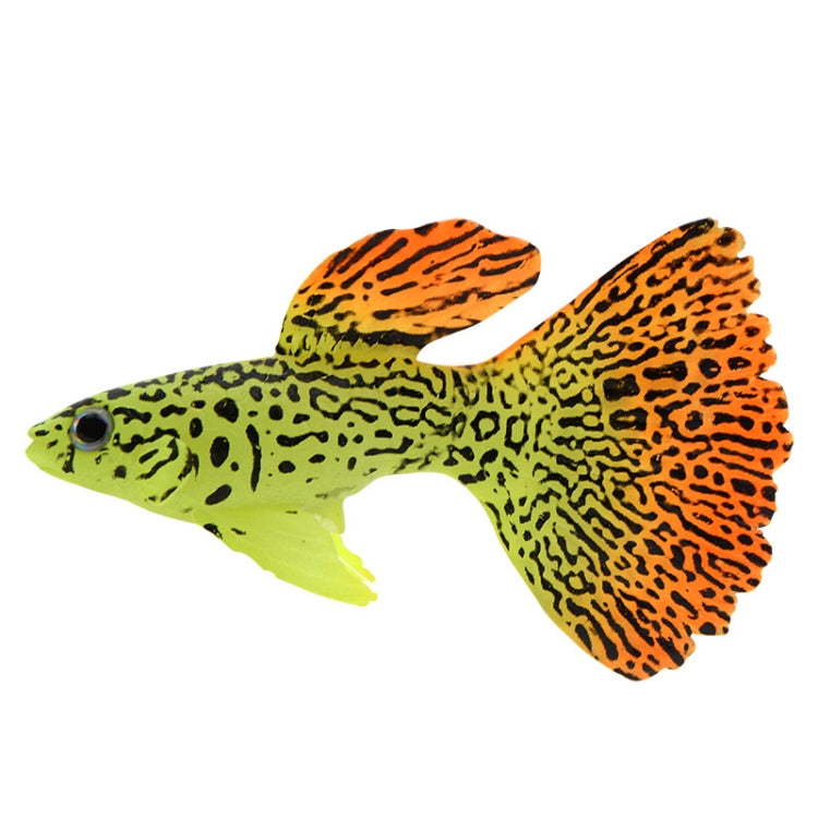 2 PCS Simulation Luminous Tropical Fish Tank Landscaping Fake Decorations