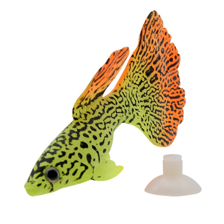2 PCS Simulation Luminous Tropical Fish Tank Landscaping Fake Decorations