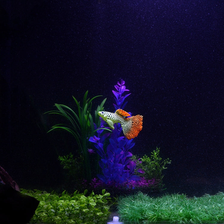 2 PCS Simulation Luminous Tropical Fish Tank Landscaping Fake Decorations