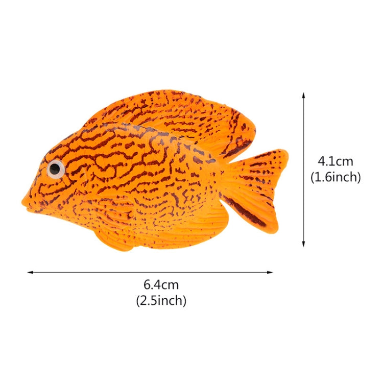 2 PCS Simulation Luminous Tropical Fish Tank Landscaping Fake Decorations