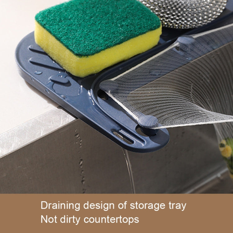 3 PCS JM055 Kitchen Sink Drain Grid Frame Triangular Sink Standing Rack