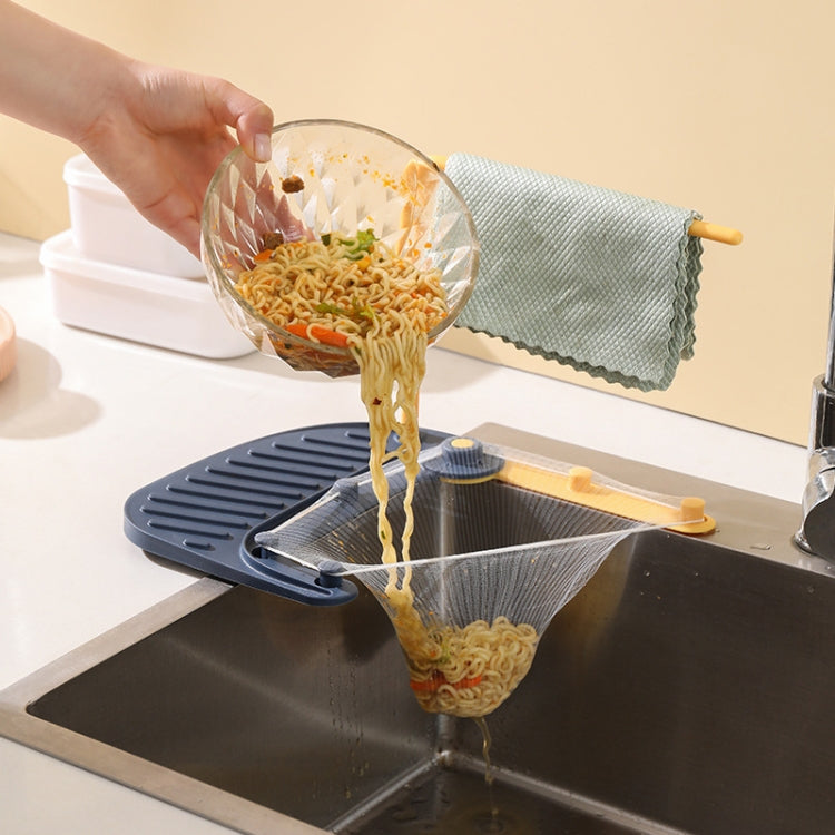 3 PCS JM055 Kitchen Sink Drain Grid Frame Triangular Sink Standing Rack