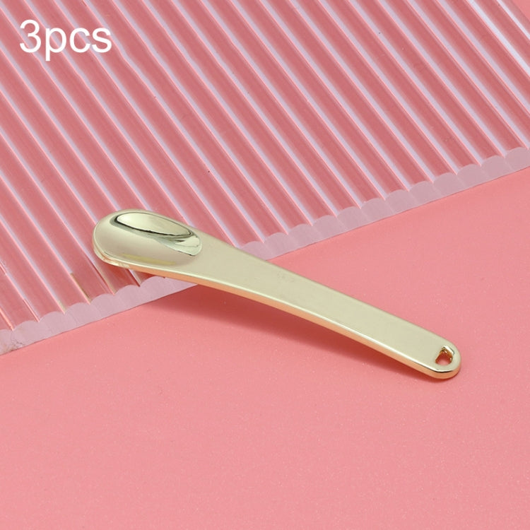 10 PCS Zinc Alloy Cosmetics Spoons Cream Split Spoon