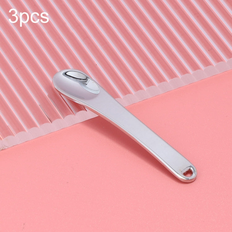 10 PCS Zinc Alloy Cosmetics Spoons Cream Split Spoon