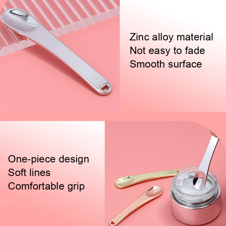 10 PCS Zinc Alloy Cosmetics Spoons Cream Split Spoon