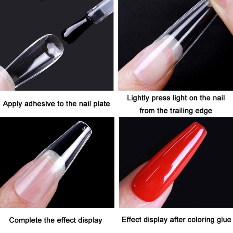 Scratch-free Ultra-thin Seamless Manicure Nail Plate, Shape: 03 Half Sand Short Ballet
