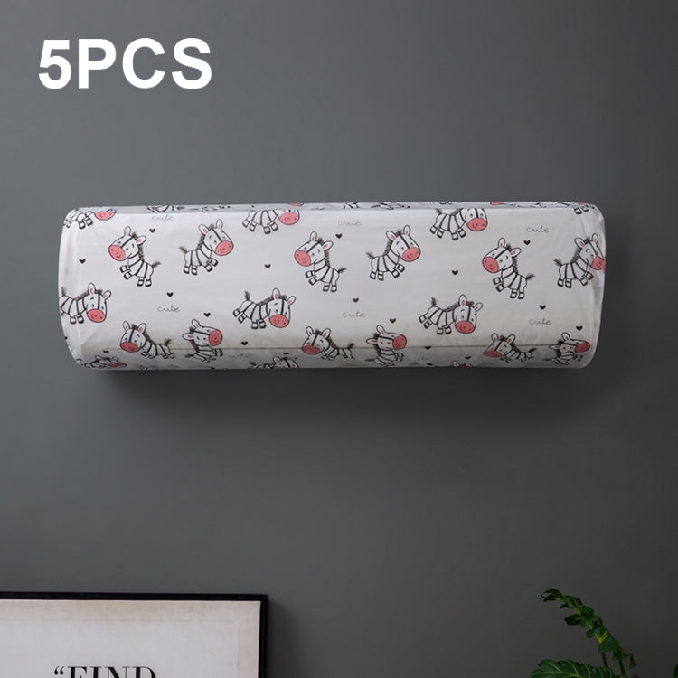 5 PCS Thickened Hanging Air Conditioning Dust Cover, Size: 95x20x31cm