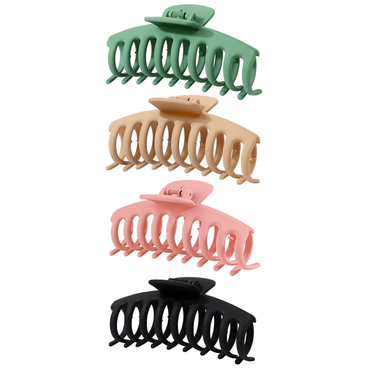 4PCS/Set A 20220322 Scrub Waterproof Drop Resistant Colorful Hair Grabber