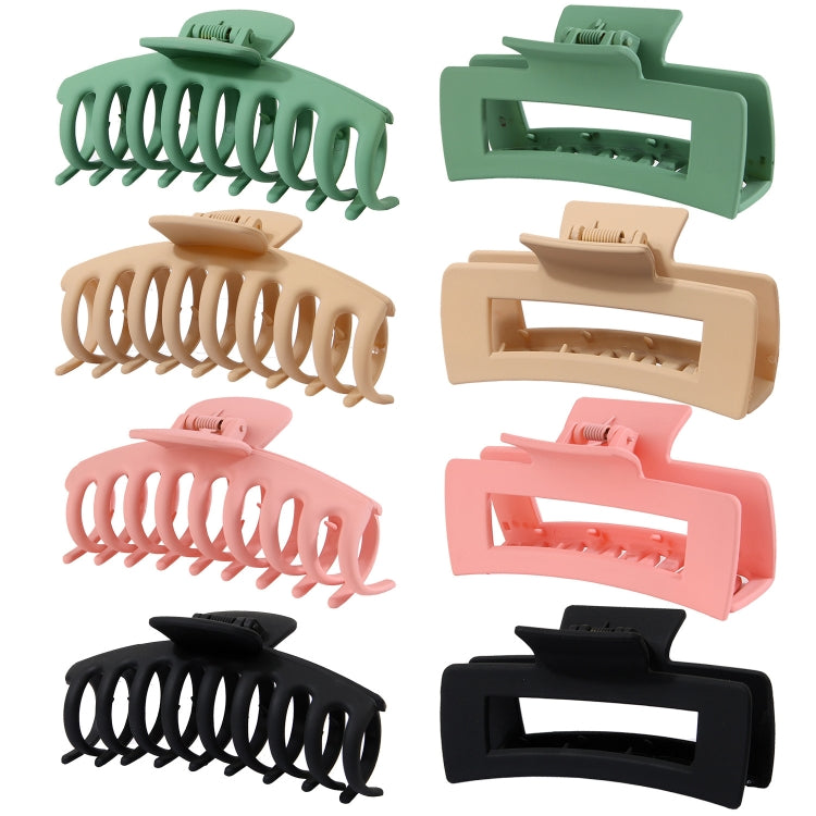 8PCS/Set J 20220322 Scrub Waterproof Drop Resistant Colorful Hair Grabber