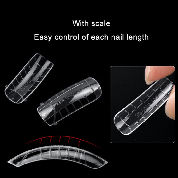 2 Boxes Nail Crystal Rapid Light Therapy Extension Nail Model, Shape: 120 PCS 03