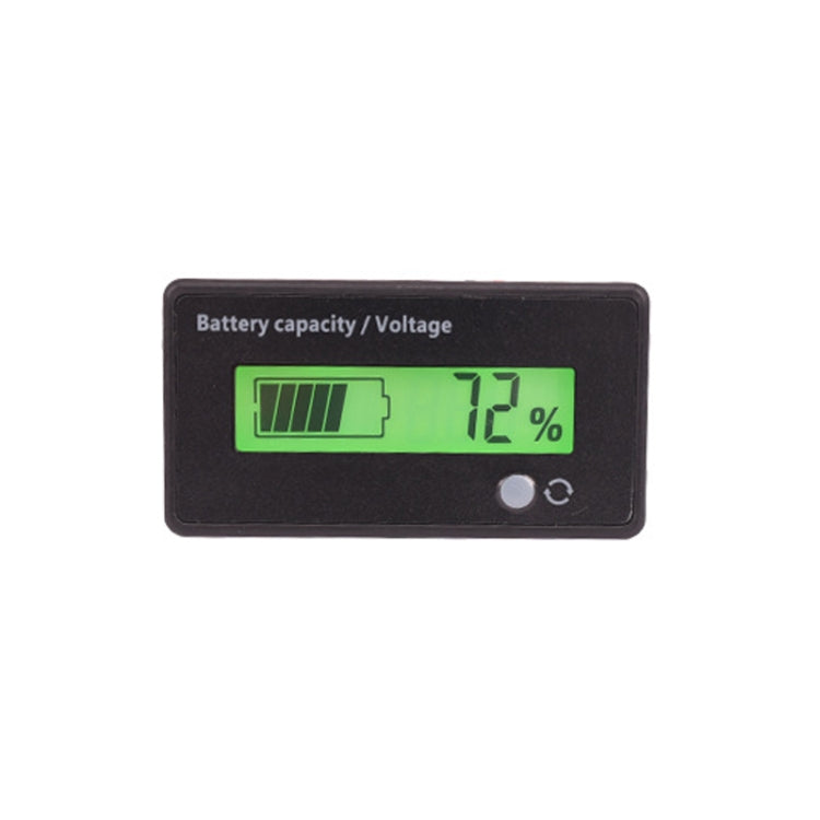 L6133 LCD Electric Motorcycle Power Display, Style: Single Button Green Backlight