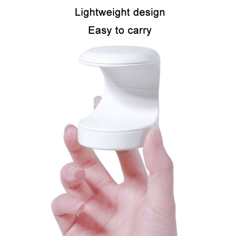 USB Mini Nail Phototherapy Lamp Nail Polish Baking Lamp, Color: White