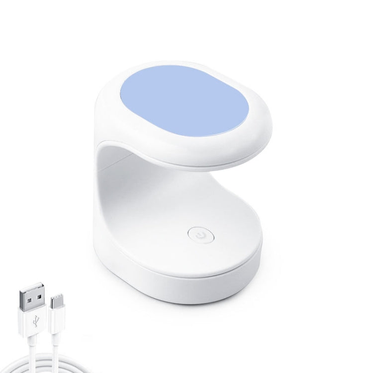 USB Mini Nail Phototherapy Lamp Nail Polish Baking Lamp, Color: Blue