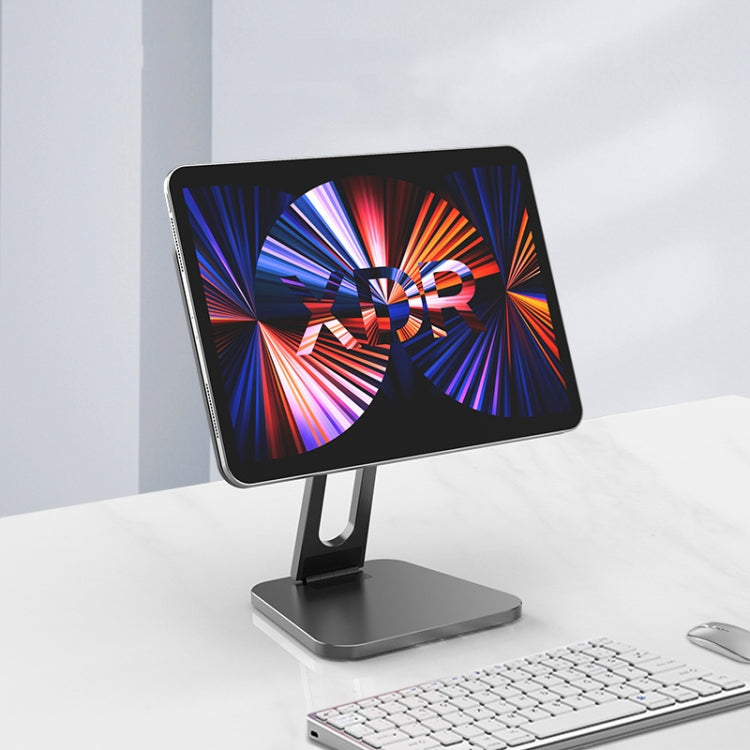 X27 Desktop Folding Rotating Tablet Magnetic Bracket For  iPad Pro 12.9 Inch (2018/2020/2021)