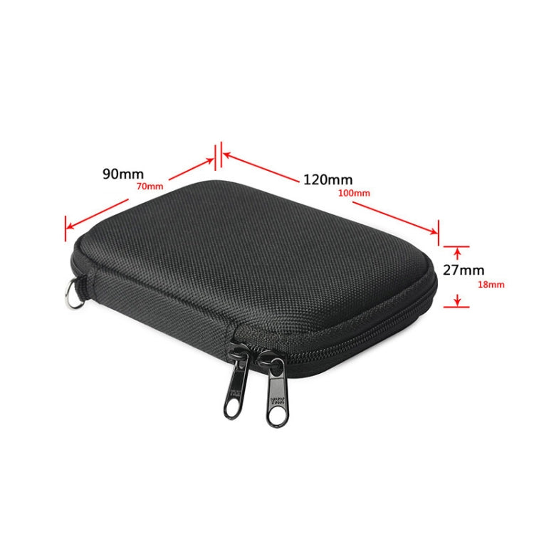 Tracker Protection Storage Bag For Apple Airtag(Black)