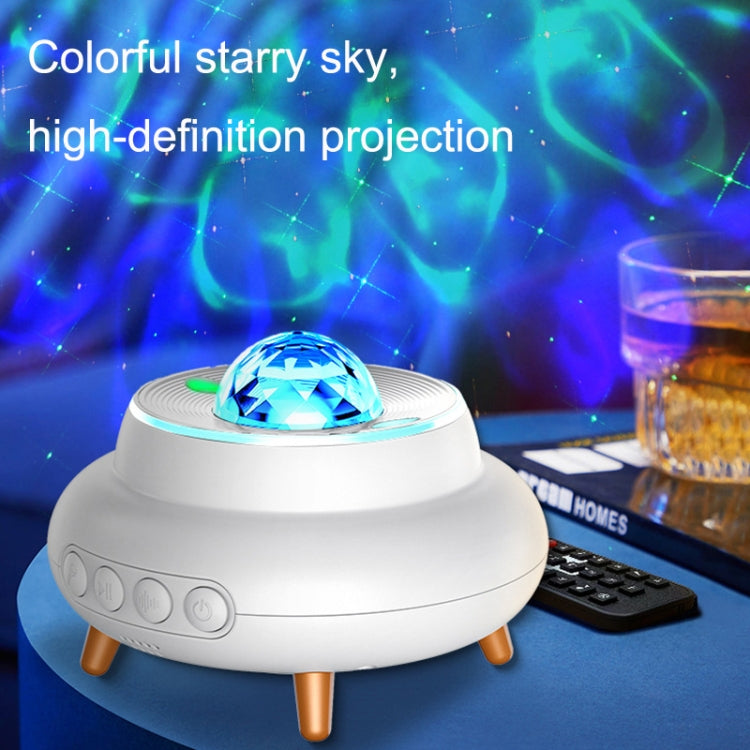 Bluetooth Music Atmosphere Light LED Laser Remote Control Water Pattern Star Projection Lamp