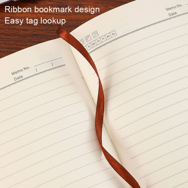 Simple Meeting Record Notebook, Specification: 100 Sheets 200 Pages