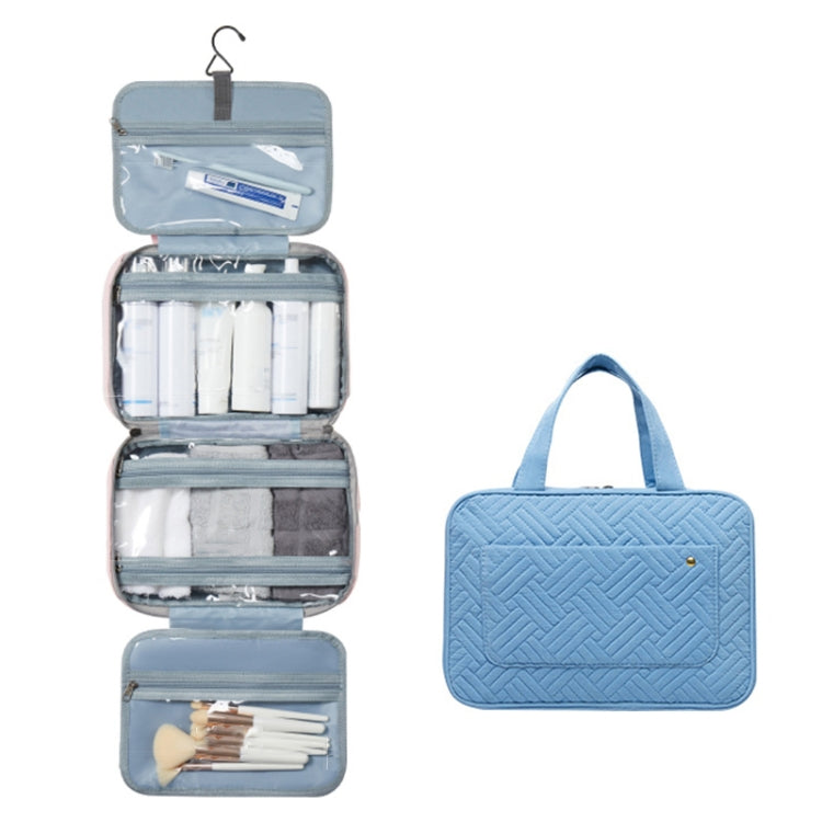 Foldable Travel Waterproof Washing Bag Cosmetic Bag with Hook