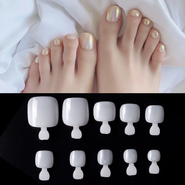 500 PCS/Bag Lightweight Soft Toe Nail Extension Patch