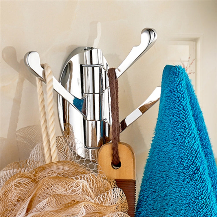 Punch Coat Hook Bathroom Hook, Specification: Golden