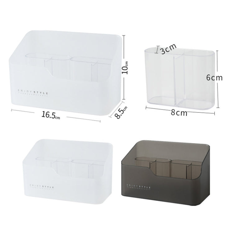 2 Sets Mirror Cabinet Separated Cosmetics Lipstick Desktop Sorting Storage Rack