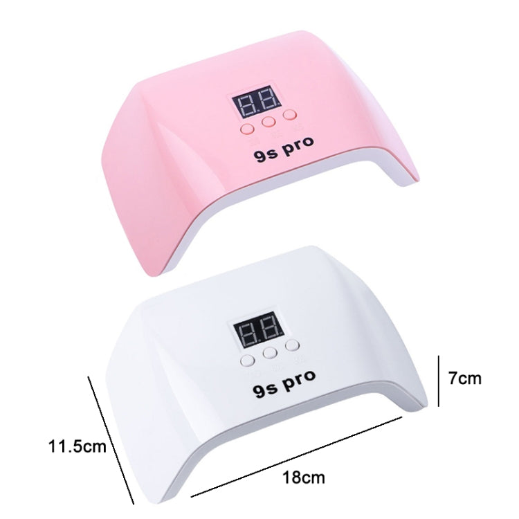 9S Pro 120W Dual Light Source Phototherapy Machine Smart Nail Lamp