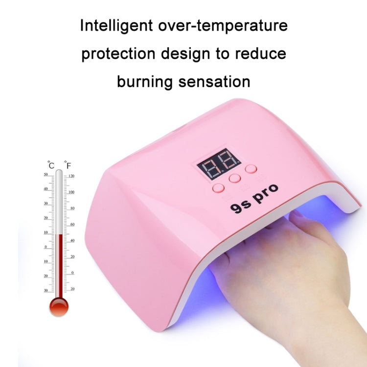 9S Pro 120W Dual Light Source Phototherapy Machine Smart Nail Lamp