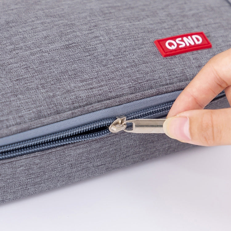 QSND WJLBD0004 Large Capacity Multi-layer Handheld Pen Bag Stationery Storage Bag