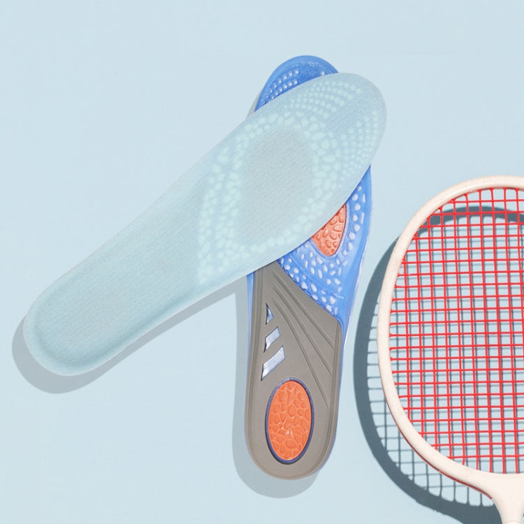 TPE GEL Sports Insole Shock-absorbing Sweat-absorbing Running Insole, Size: Female 35-42