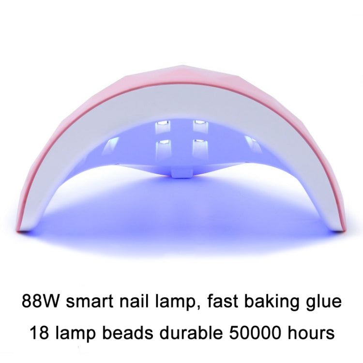 88W UV Nail Lamp USB Phototherapy Baking Lamp