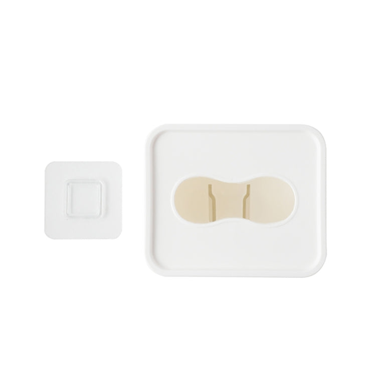3 PCS Wall Mounted Large Opening Gloves Mask Small Object Storage Box, Style: Large Square