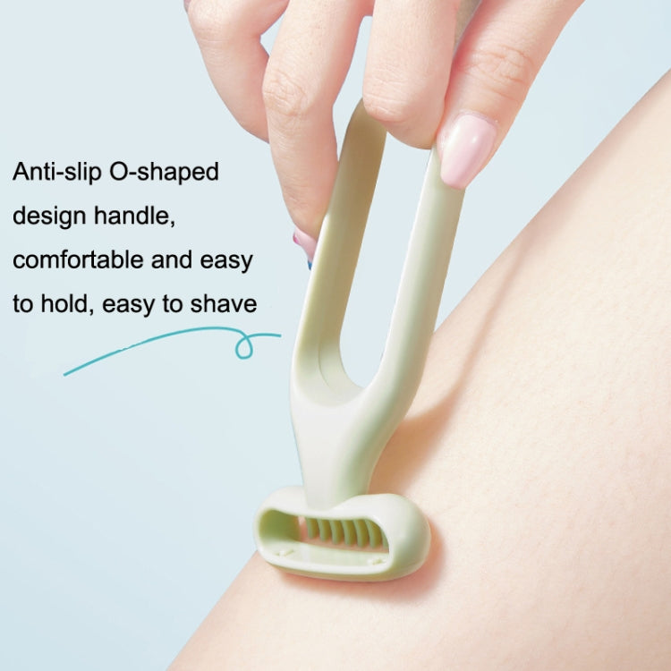 3PCS Sensitive Leg and Armpit Shaver Macro Blade Gentle Shaving Tool