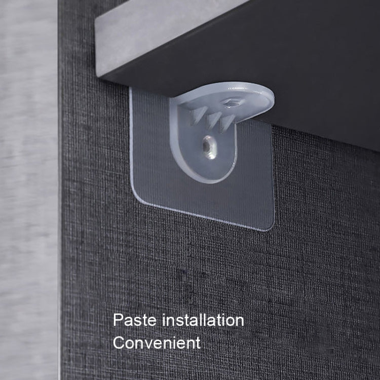 40 PCS Simple Firm Load Bearing Wardrobe Layered Partition Bracket, Size: Small 6cm