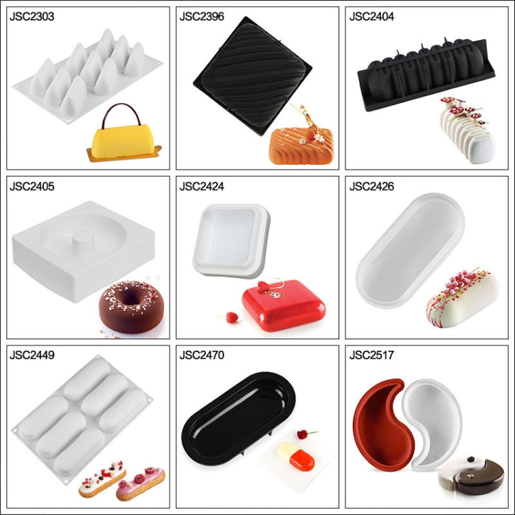 Mousse Cake Baking Silicone Mold, Specification: 6 Stones