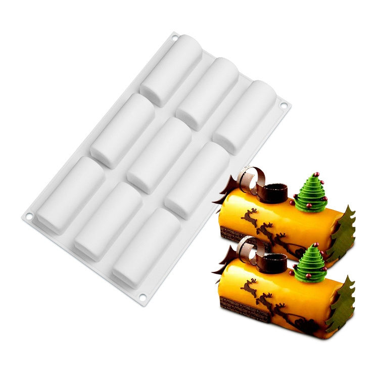 Mousse Cake Baking Silicone Mold, Specification: 6 Stones