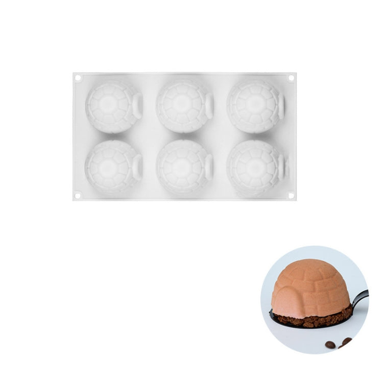 Mousse Cake Baking Silicone Mold, Specification: 6 Ice Houses