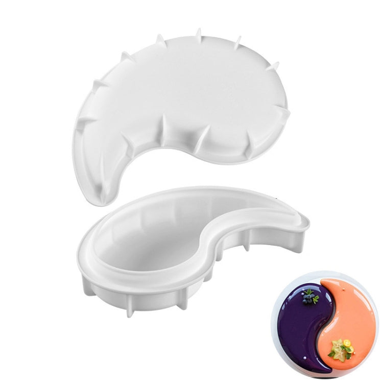 Mousse Cake Baking Silicone Mold, Specification: Tai Chi