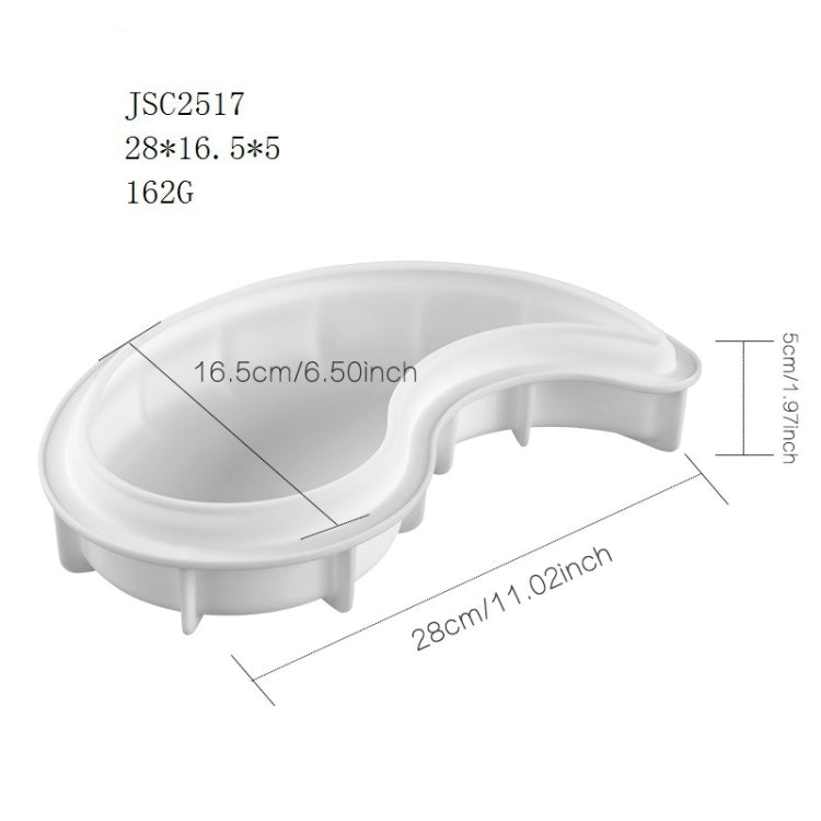 Mousse Cake Baking Silicone Mold, Specification: Tai Chi