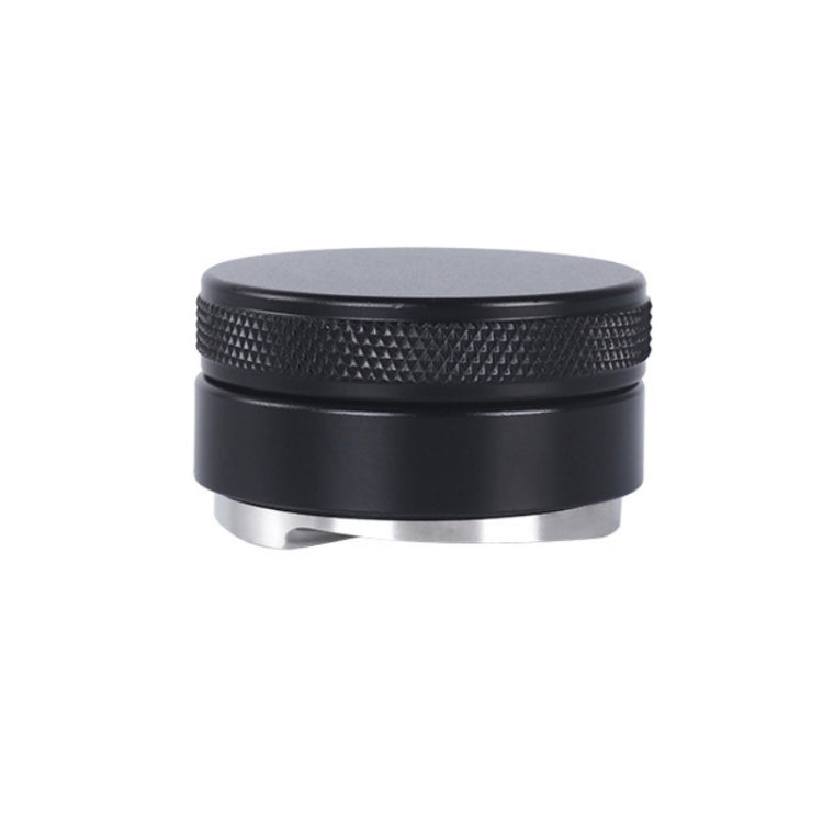Coffee Grinder Alloy Powder Dispenser Set, Size: A2 58mm 3 Leaf (Black)