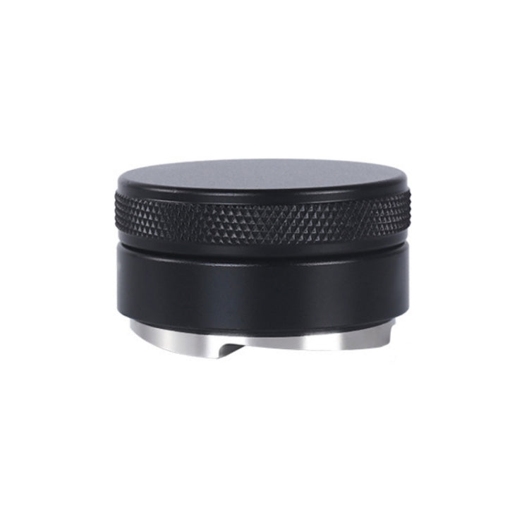 Coffee Grinder Alloy Powder Dispenser Set, Size: A2 58.35mm 4 Leaf (Black)
