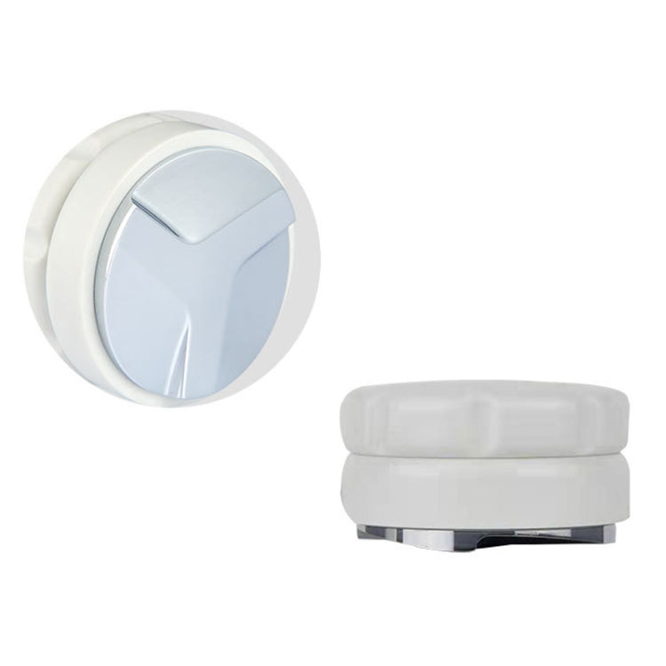 Coffee Grinder Alloy Powder Dispenser Set, Size: 51mm 3 Leaf (White)