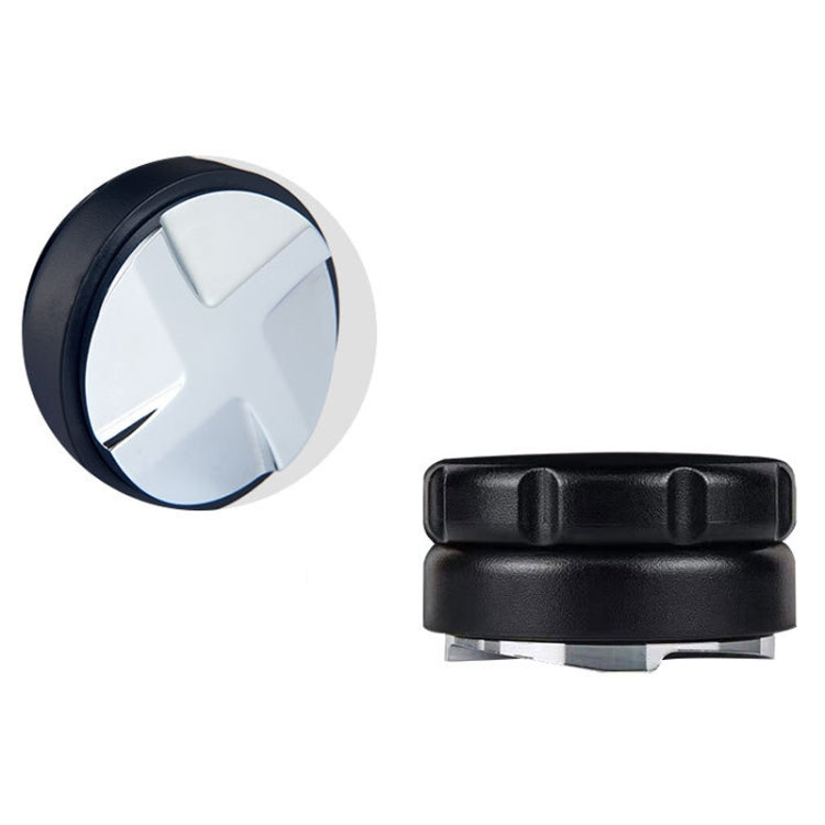 Coffee Grinder Alloy Powder Dispenser Set, Size: 51mm 4 Leaf (Black)