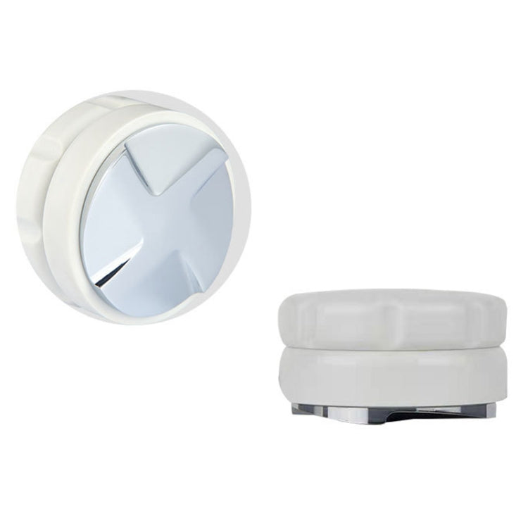 Coffee Grinder Alloy Powder Dispenser Set, Size: 53mm 4 Leaf (White)